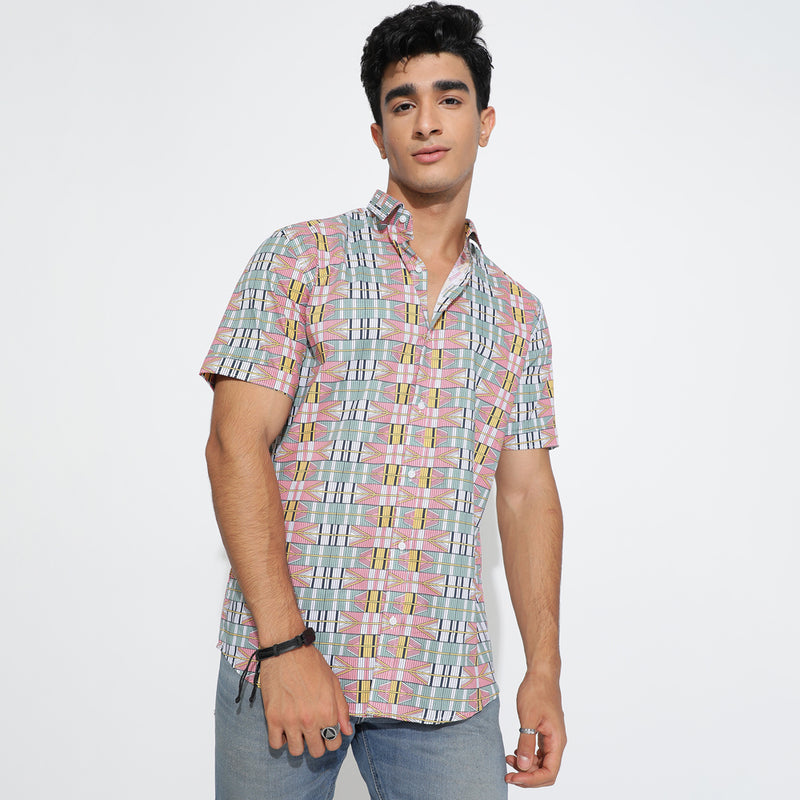 Vibrant Multicolor Ryon Shirt