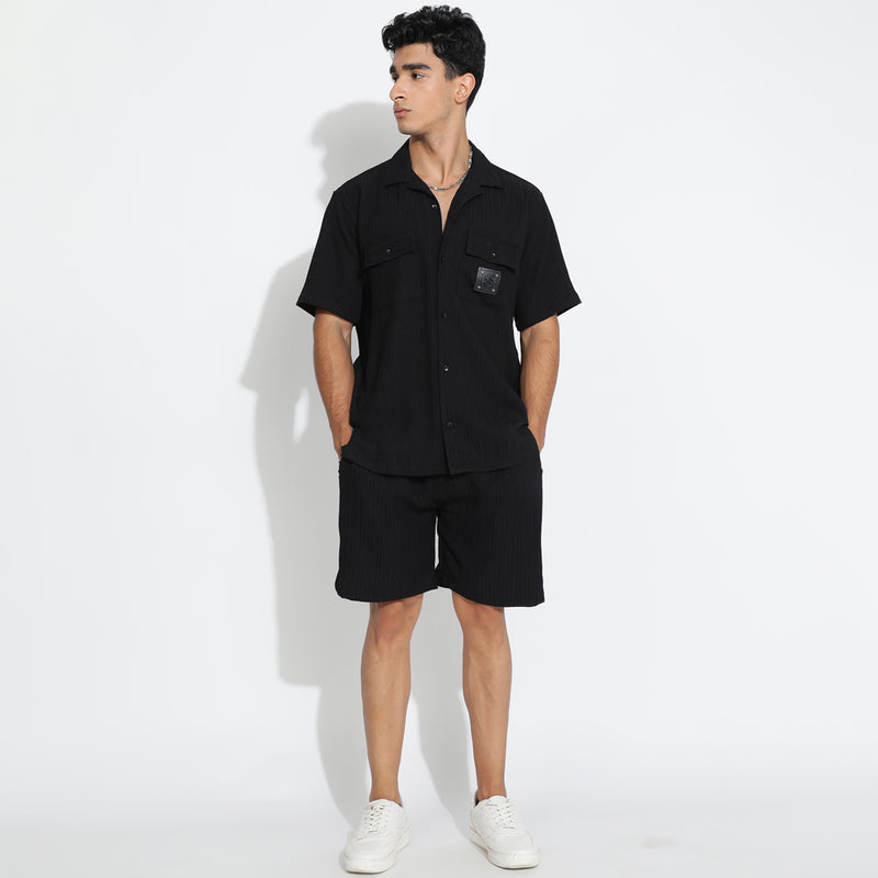 Street Style Black Co-ord Sets
