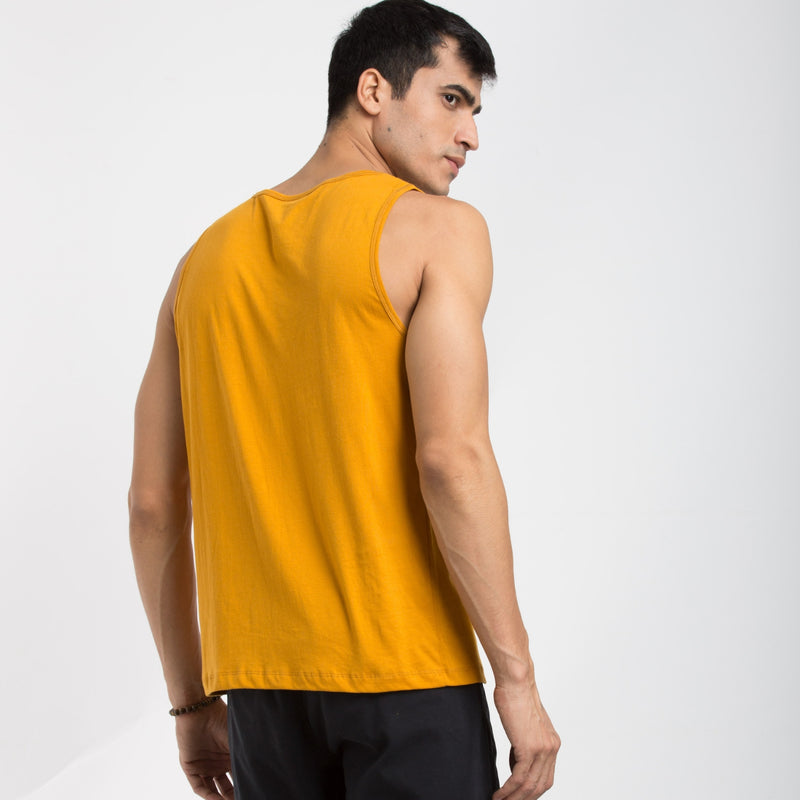 The Mustard Tank Top for Men