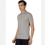 Half sleeves buttoned t-shirt