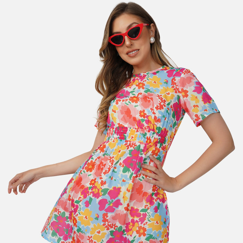 Slay with Printed Dress