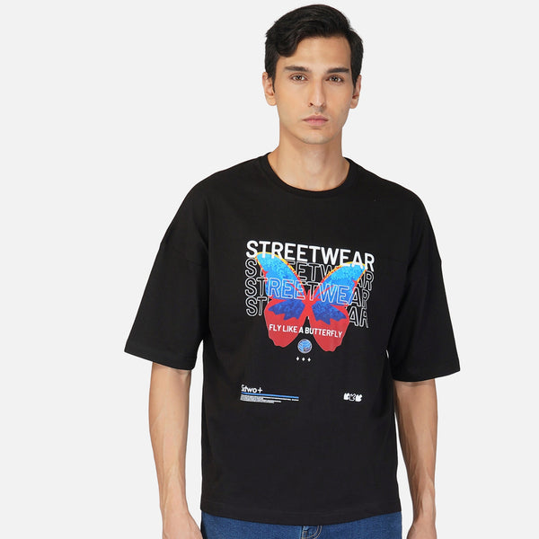 Down Shoulder Oversized Men’s T-shirt