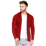 Solid Cardigan for men's